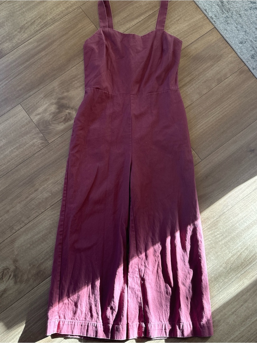 GAP Sleeveless Wide-Leg Jumpsuit